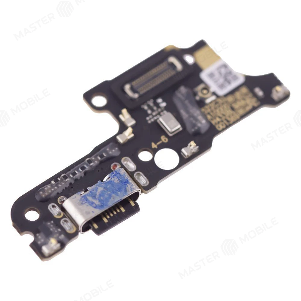 Нижняя плата для Xiaomi Redmi 13C 4G (23108RN04Y) / Poco C65 (2310FPCA4G) / Poco M6 5G (23128PC33I) с комп. + разъем зарядки + микрофон (ORIG100) фото №3