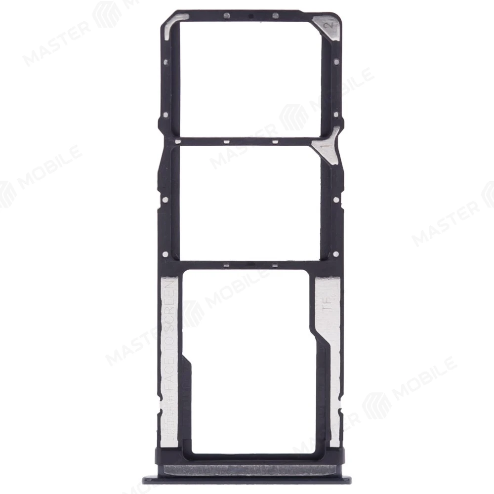 Держатель сим-карты для Xiaomi Redmi Note 9 (M2003J15SG) (серый)  фото №1