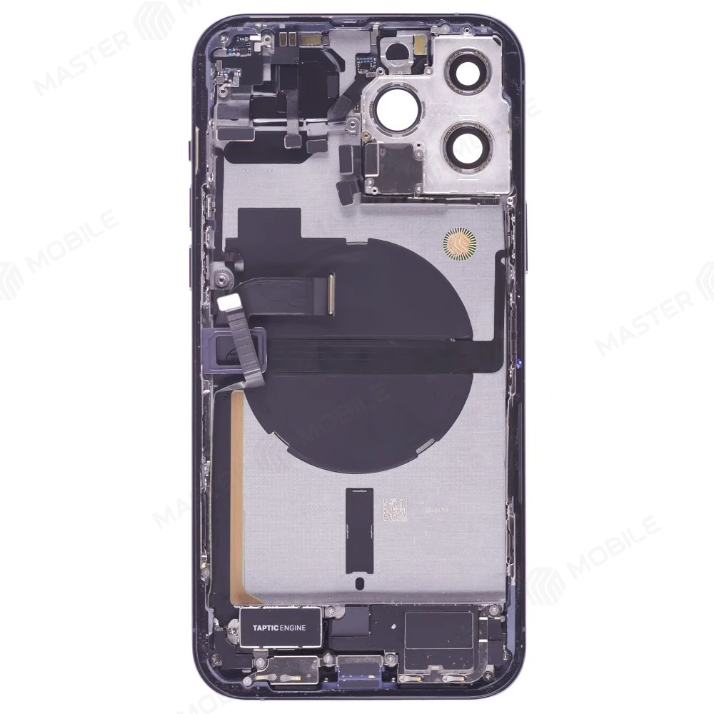 Корпус для Apple iPhone 13 Pro Max (голубой) (в сборе) (с разбора) (ORIG100) (возможен дефект ЛКП) фото №2