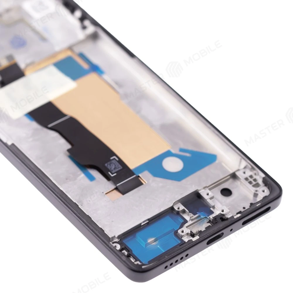 Дисплей для Xiaomi Poco F5 (23049PCD8G) / Redmi Note 12 Turbo (23049RAD8C) + тачскрин (черный) (в рамке) (ORIG100) (SP) фото №4