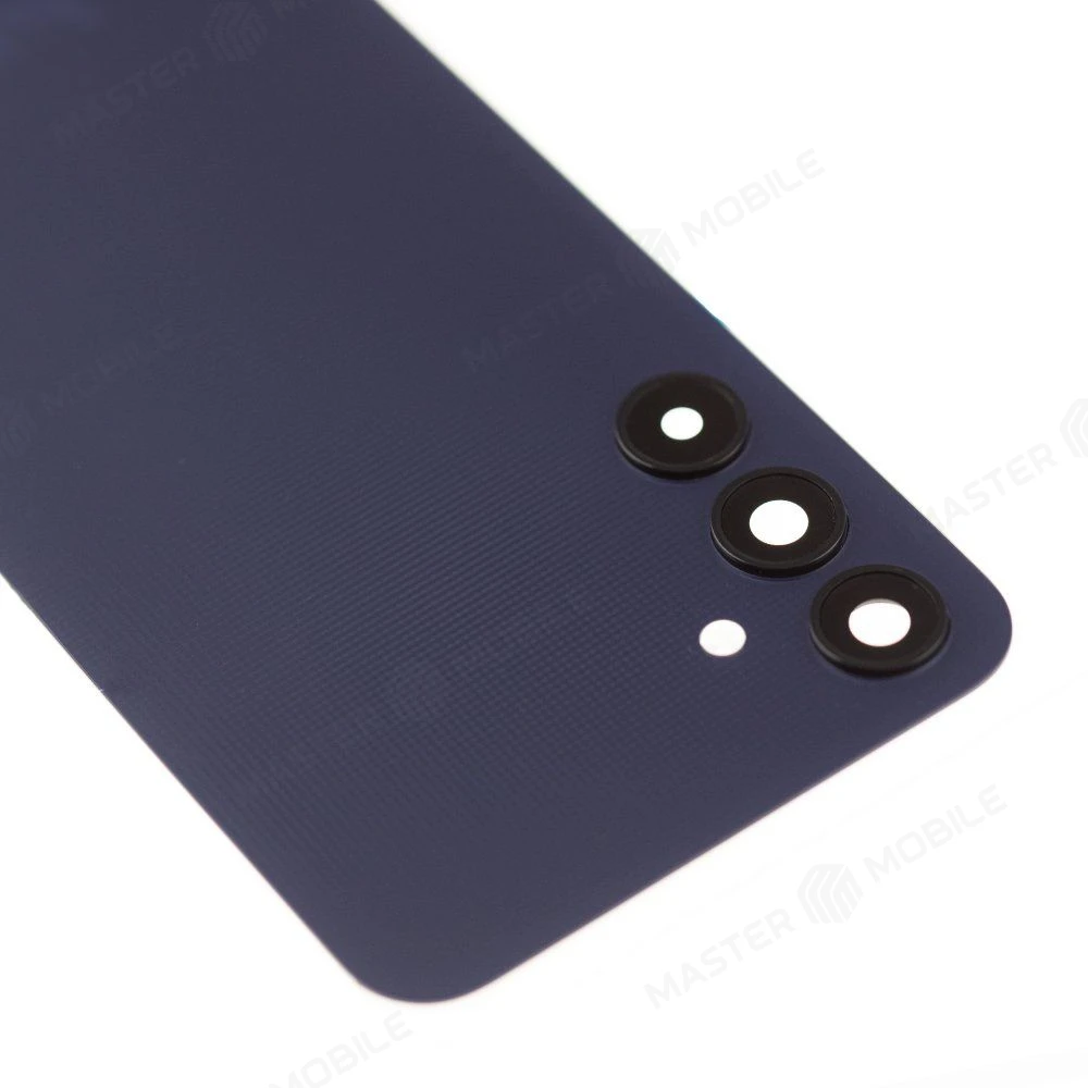 Задняя крышка для Samsung A256E Galaxy A25 5G (черный) (в сборе со стеклом камеры) (ORIG100) фото №3