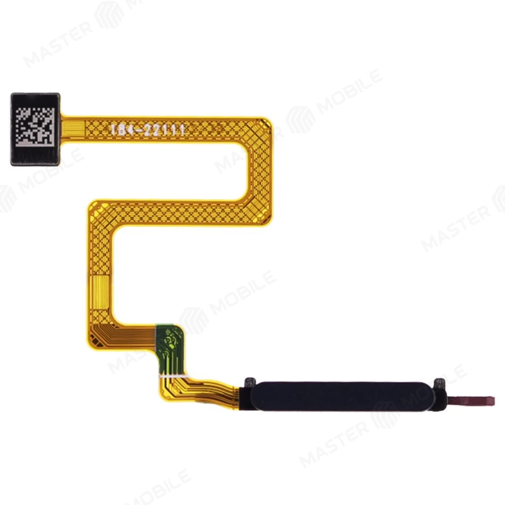 Шлейф для Samsung A226 Galaxy A22 5G/A226 Galaxy A22s 5G с комп. + сканер отпечатка пальца (черный) фото №1