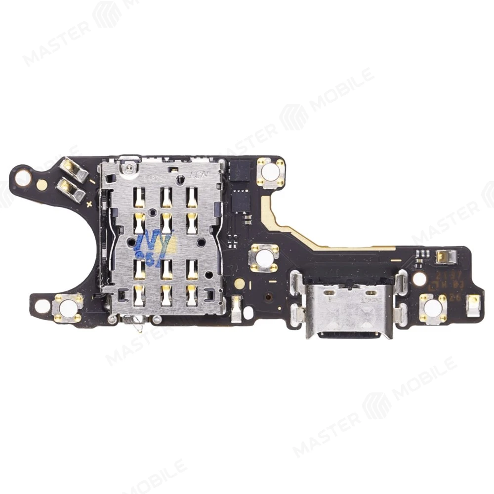 Нижняя плата для Huawei Nova 9 (NAM-LX9) с комп. + разъем зарядки + микрофон + разъем SIM (ORIG100)  фото №2