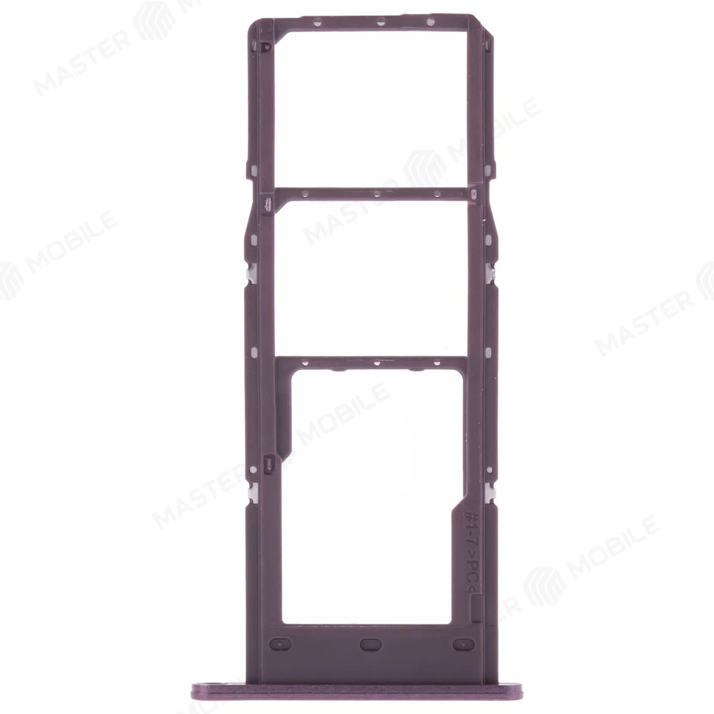 Держатель сим-карты для Samsung A145 Galaxy A14 (бордовый) фото №2