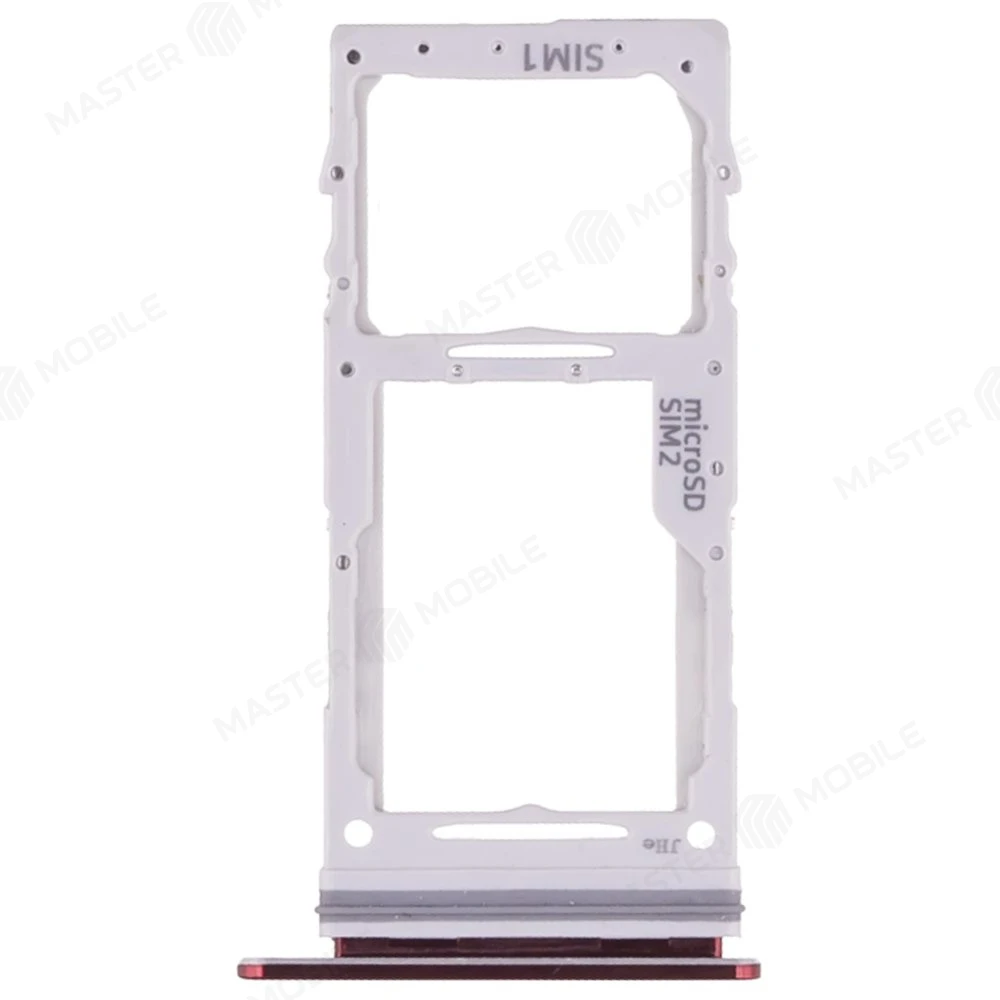 Держатель сим-карты для Samsung N770 Galaxy Note 10 Lite (красный) фото №1