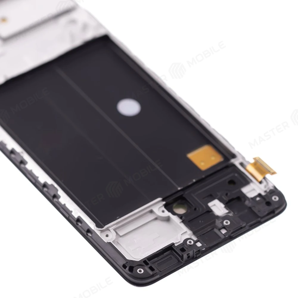 Дисплей для Samsung A515 Galaxy A51 + тачскрин (черный) (в рамке) (OLED) (Small Size) фото №4