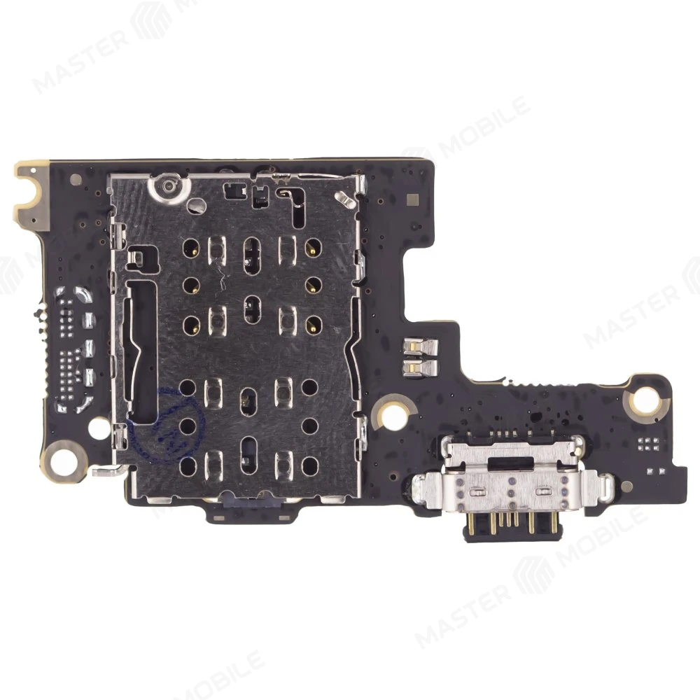 Нижняя плата для Vivo V17 Pro (1910) с комп. + разъем зарядки + микрофон + разъем SIM  фото №2