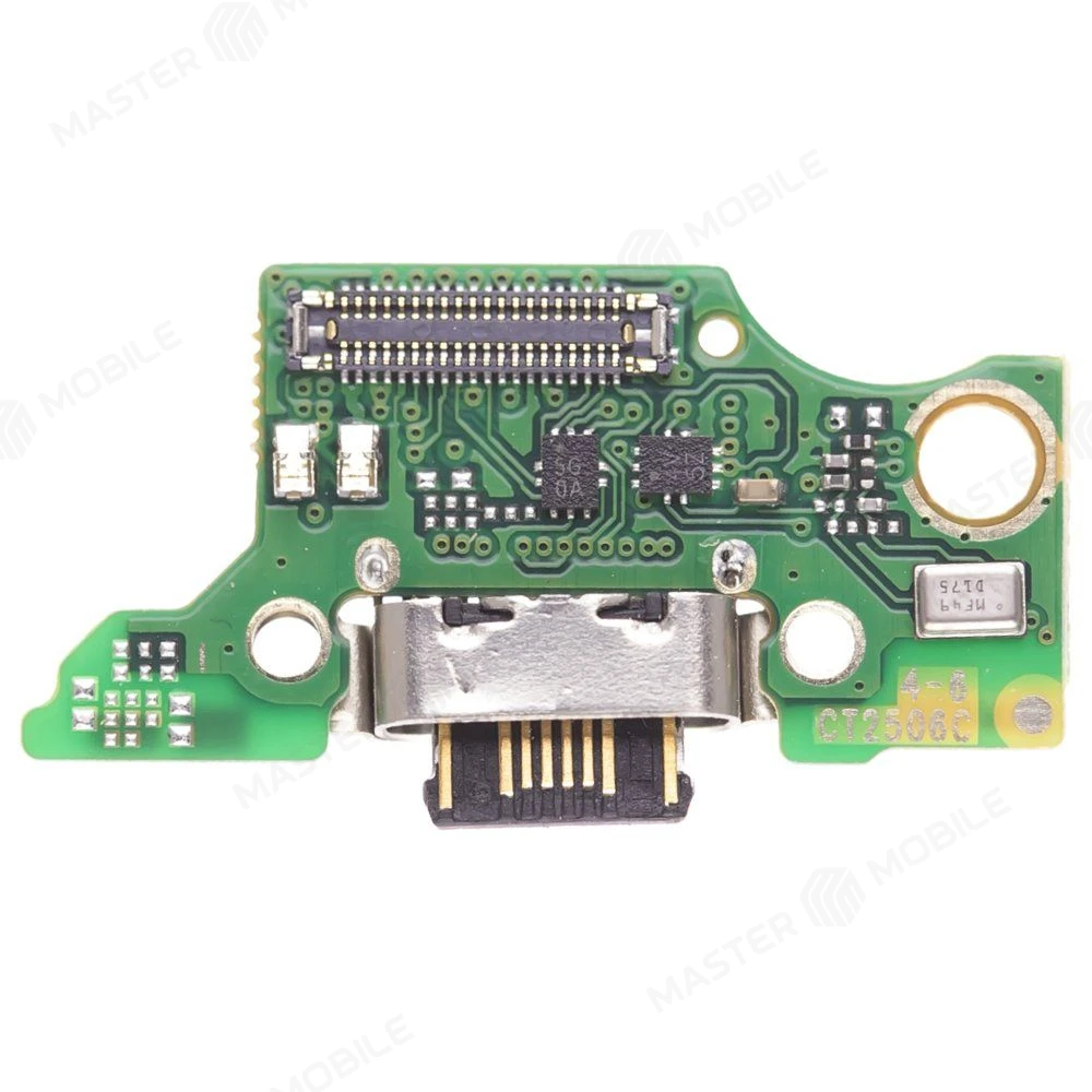 Нижняя плата для Tecno Camon 40 (CM5) с комп. + разъем зарядки + микрофон  фото №1