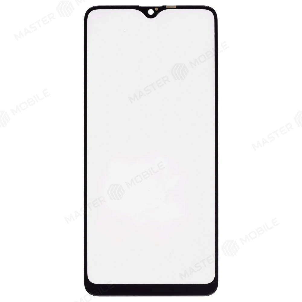 Стекло модуля для Samsung A207 Galaxy A20s + OCA (черный)  фото №1