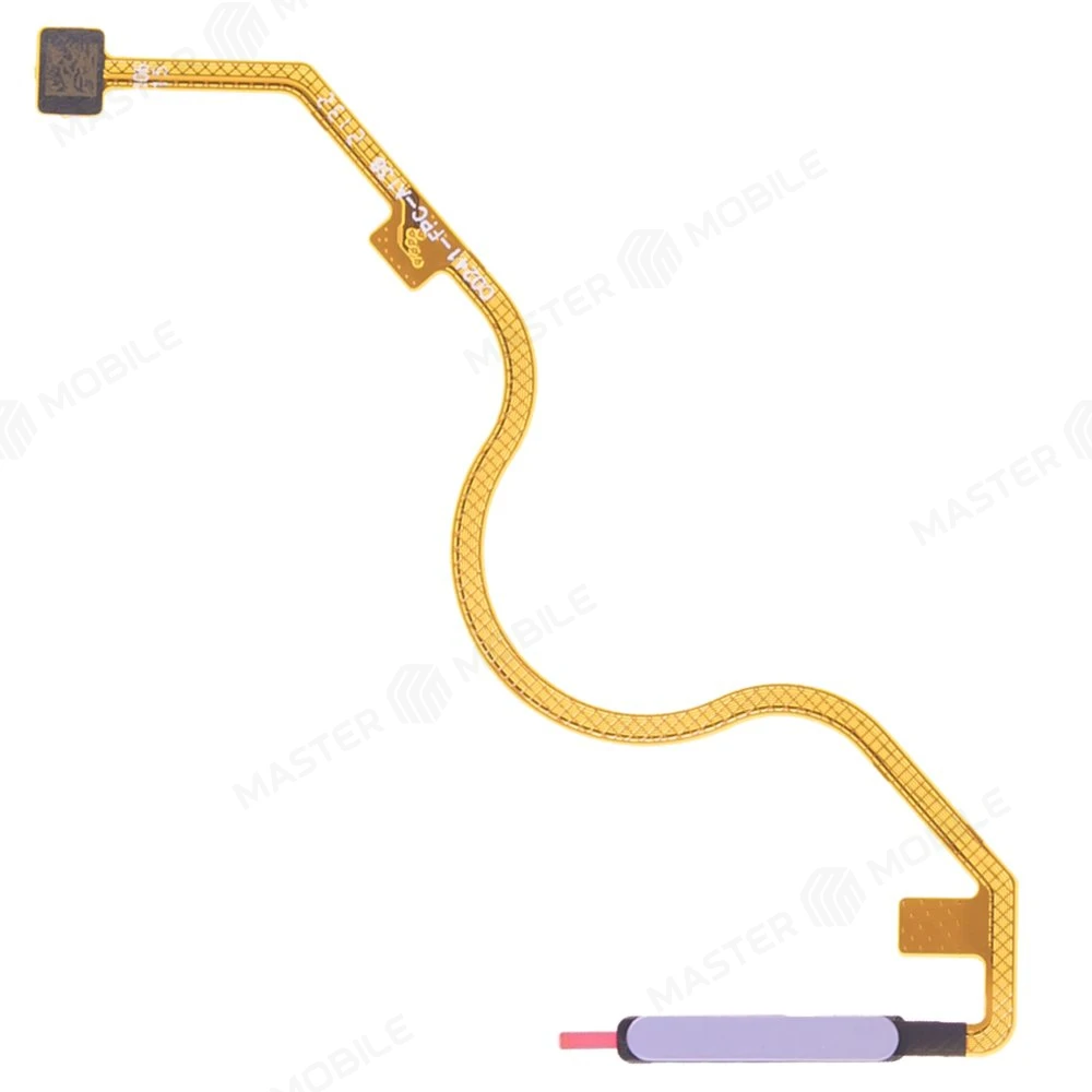 Шлейф для Infinix Hot 11S NFC (X6812B) с комп. + сканер отпечатка пальца (фиолетовый) фото №1