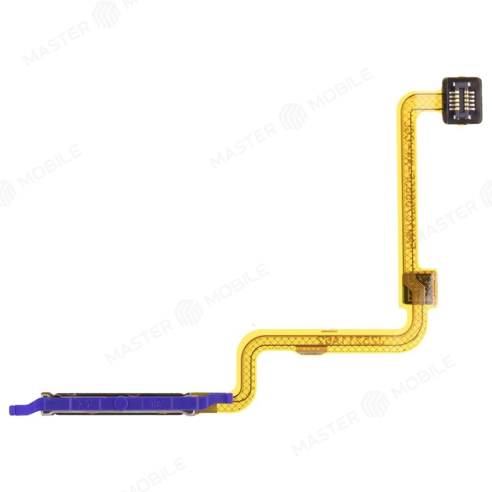 Шлейф для Xiaomi Poco C85 4G (25078PC3EG) с комп. + сканер отпечатка пальца (черный) фото №2