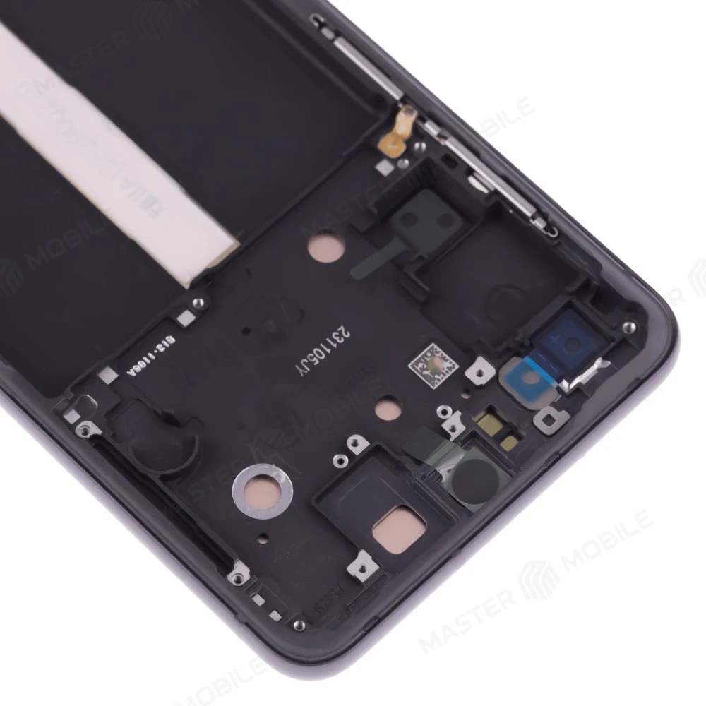 Дисплей для Samsung G990 Galaxy S21 FE + тачскрин (черный) (в рамке) (ORIG100) (возможен дефект ЛКП) фото №3