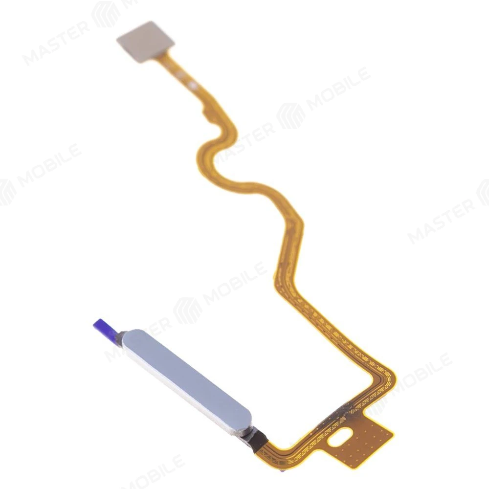 Шлейф для Tecno Spark 40 (KM5) с комп. + сканер отпечатка пальца (голубой)  фото №3