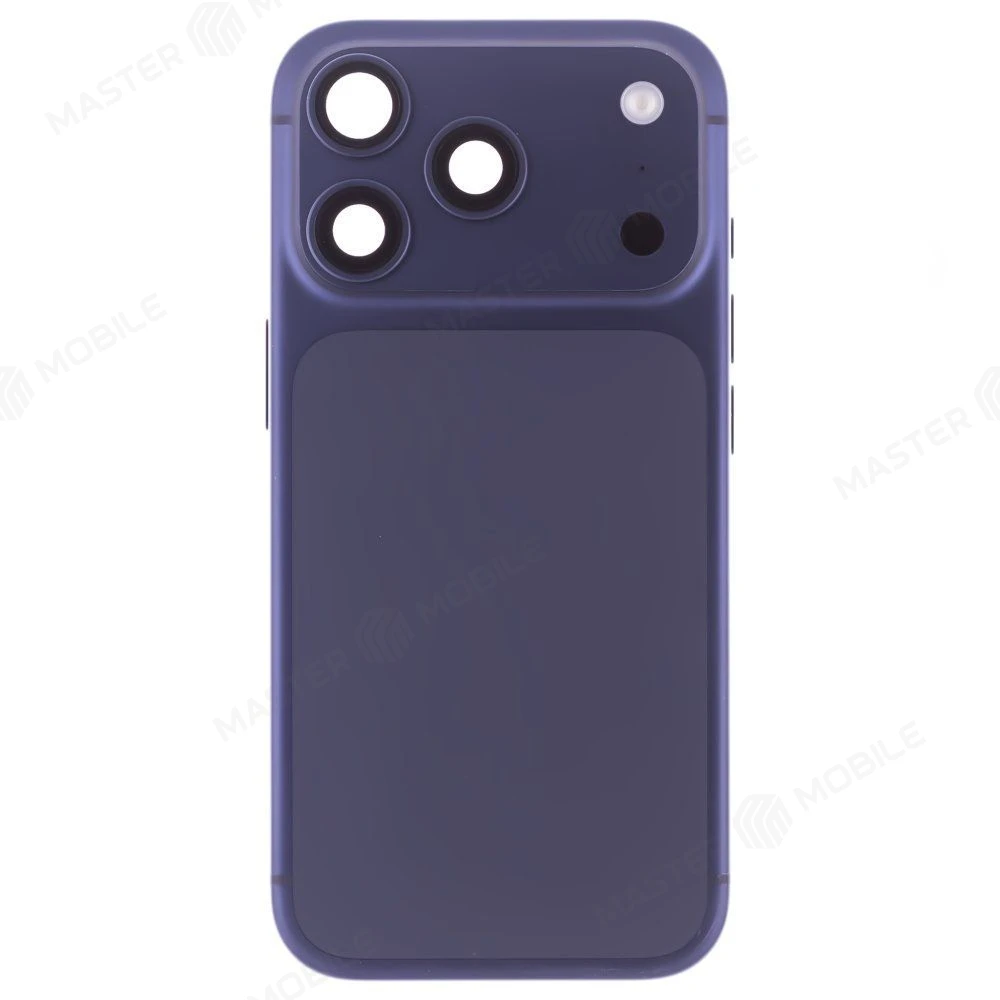 Корпус для Apple iPhone 17 Pro (eSIM) (синий) (в сборе) (ORIG100) (Снятый) (возможен дефект ЛКП) фото №1