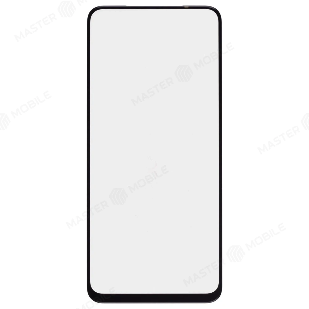 Стекло модуля для Xiaomi Poco M4 Pro 5G (21091116AG) + OCA (без выреза камеры) (черный) (Musttby) (Premium) фото №1