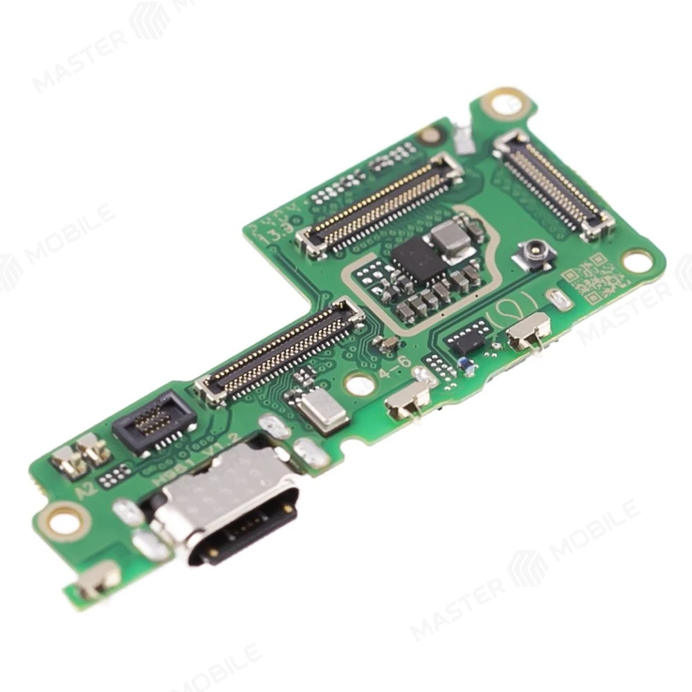 Нижняя плата для Tecno Camon 30 Premier 5G (CL9) с комп. + разъем зарядки + микрофон + разъем SIM фото №3