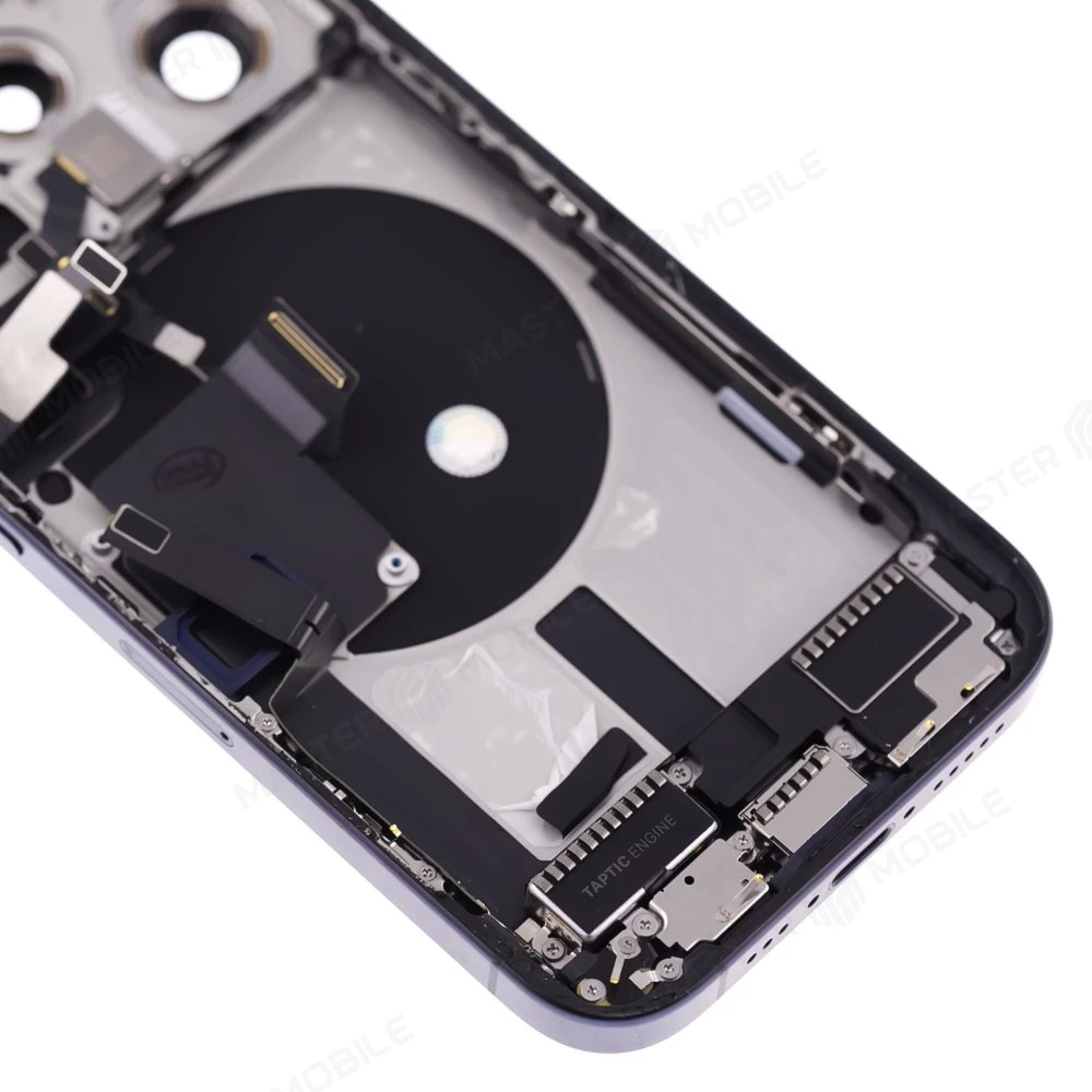 Корпус для Apple iPhone 15 Pro (синий) (в сборе) (с разбора) (ORIG100) (возможен дефект ЛКП) фото №4