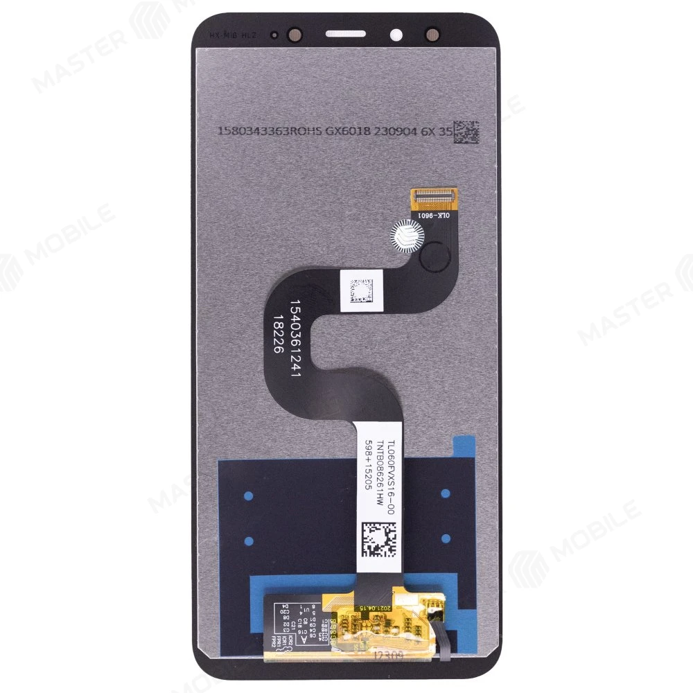 Дисплей для Xiaomi Mi A2 (M1804D2SG) / Mi 6x + тачскрин (черный) (COF) фото №2