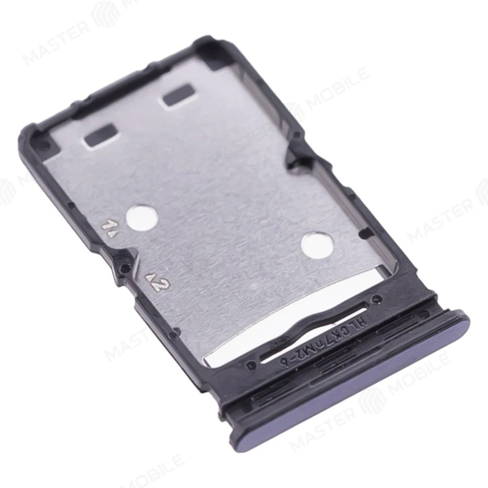 Держатель сим-карты для Tecno Camon 20 (CK6n) (черный) фото №3