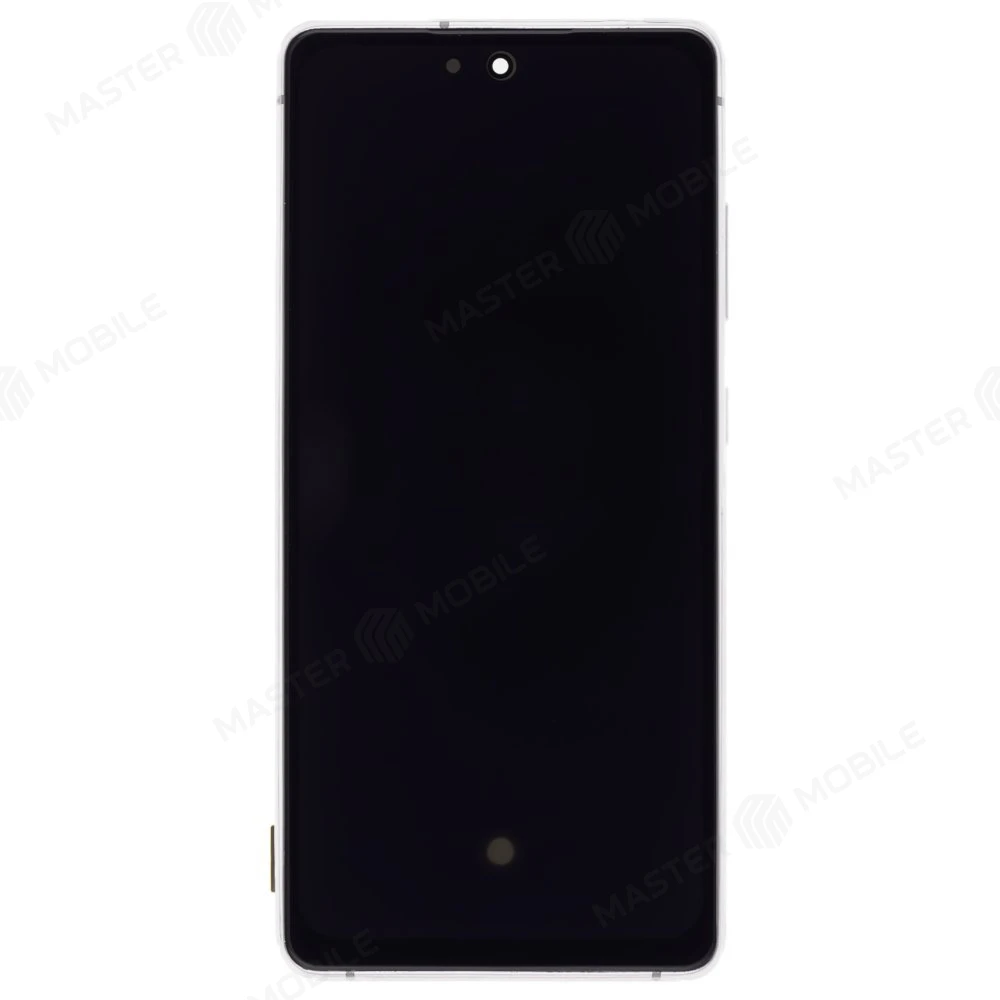 Дисплей для Samsung G780 Galaxy S20 FE + тачскрин (серебристый) (в рамке) (OLED) (Full Size) фото №1