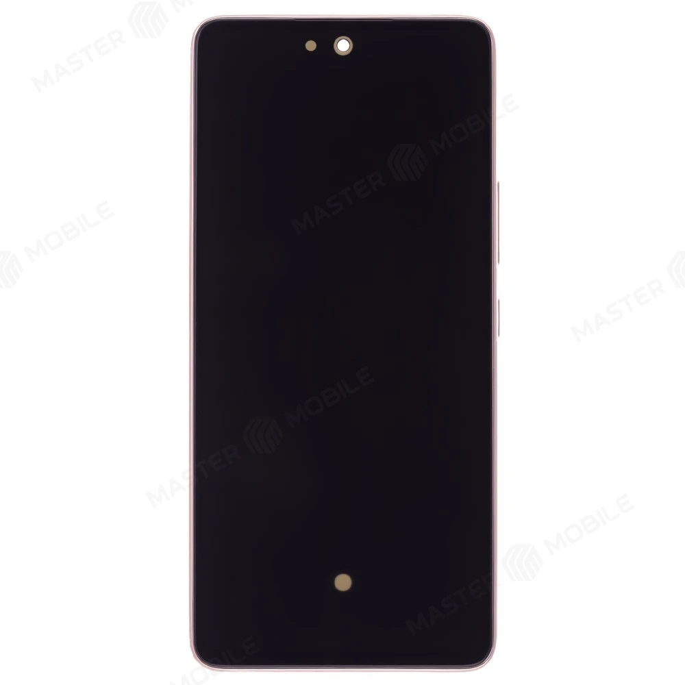 Дисплей для Samsung A536 Galaxy A53 5G + тачскрин (золотистый) (в рамке) (ORIG100) (SP) фото №1