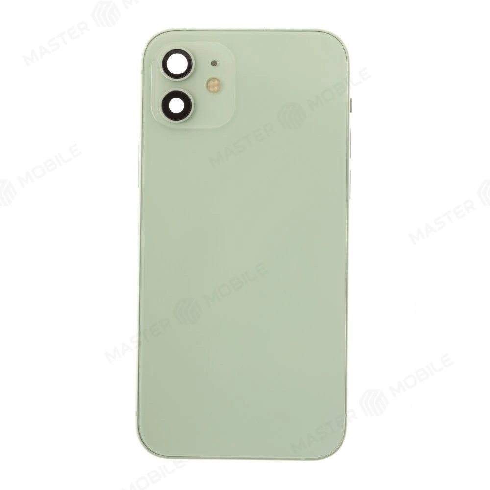 Корпус для Apple iPhone 12 (зеленый) (в сборе) (ORIG100) (Снятый) (возможен дефект ЛКП) фото №1