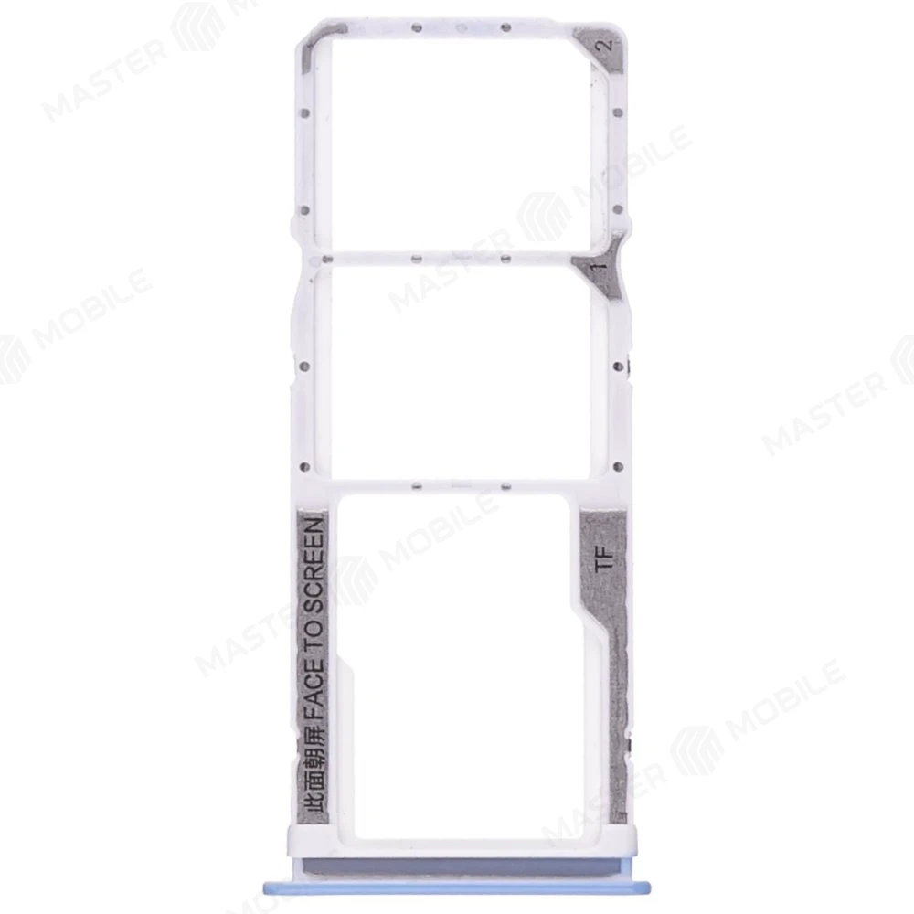 Держатель сим-карты для Xiaomi Redmi Note 9 (M2003J15SG) (белый)  фото №1