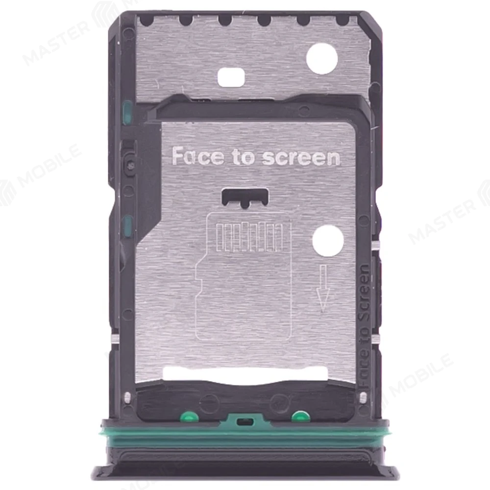 Держатель сим-карты для OPPO Reno 8T 4G (CPH2481) (черный) фото №2