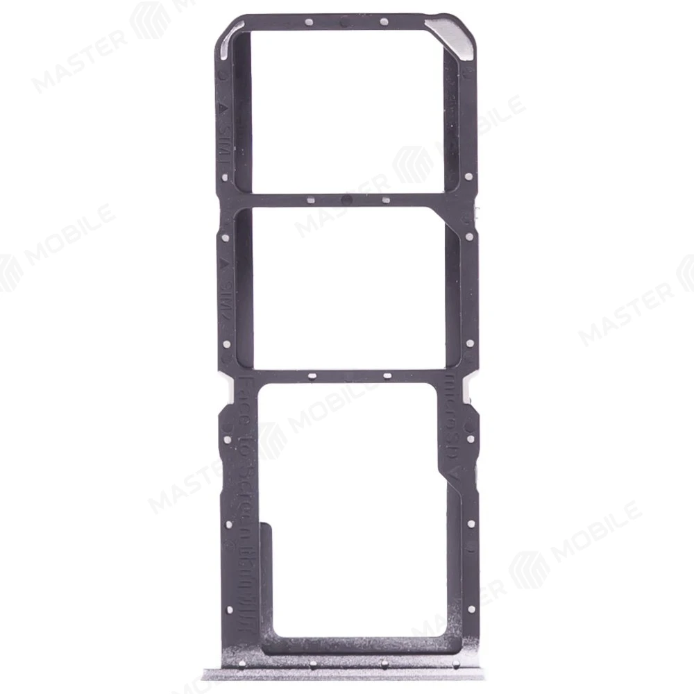 Держатель сим-карты для Realme 9 5G (RMX3474) (серебристый) фото №1