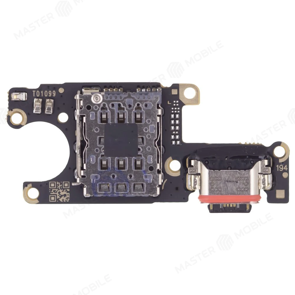 Нижняя плата для Vivo V23 5G (V2130) с комп. + разъем зарядки + микрофон  фото №2