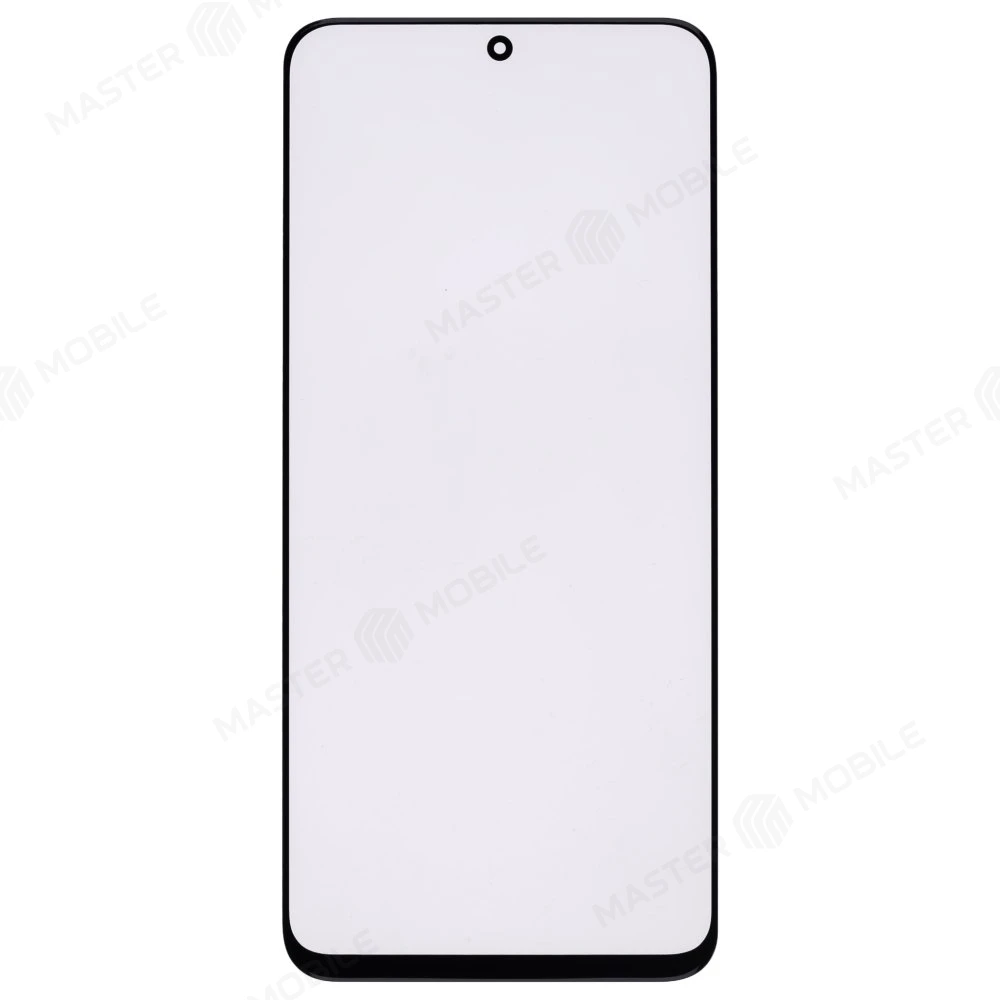 Стекло модуля для Huawei Honor X8a (CRT-LX1) / 90 Lite (CRT-NX1) + OCA (черный) (Premium) фото №1