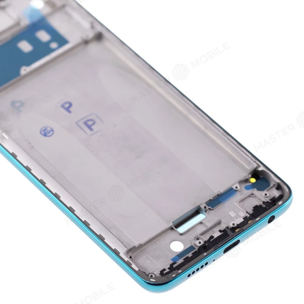 Рамка дисплея для Xiaomi Redmi Note 9S (M2003J6A1G) / Redmi Note 9 Pro (M2003J6B2G) (зеленый) фото №4