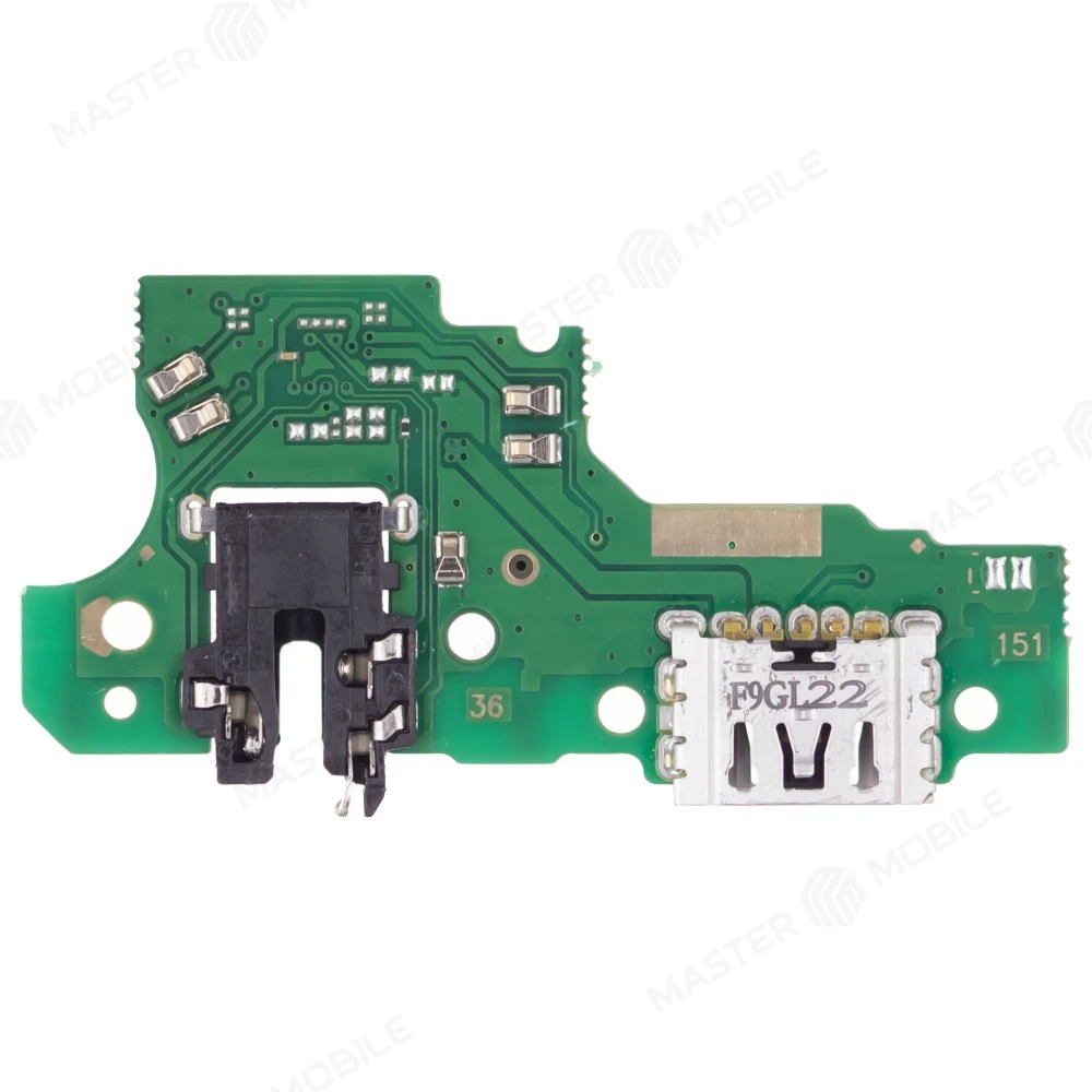 Нижняя плата для OPPO A15 (CPH2185) / A15s (CPH2179) с комп. + разъем зарядки + микрофон  фото №2