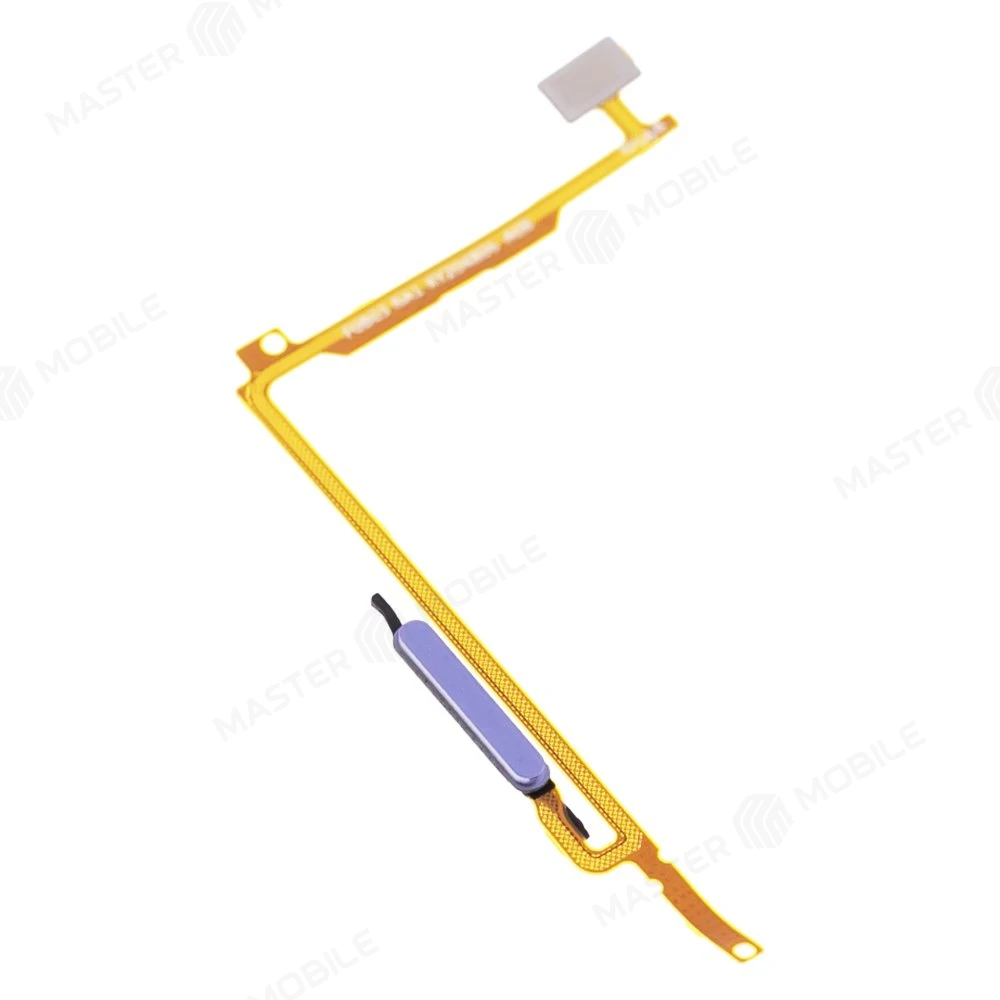 Шлейф для Vivo Y53s 4G (V2058) с комп. + сканер отпечатка пальца (синий)  фото №3