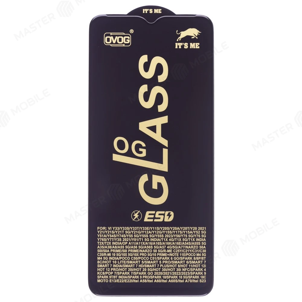 Защитное стекло OG Glass для Realme C35 (RMX3511) (черный) фото №1