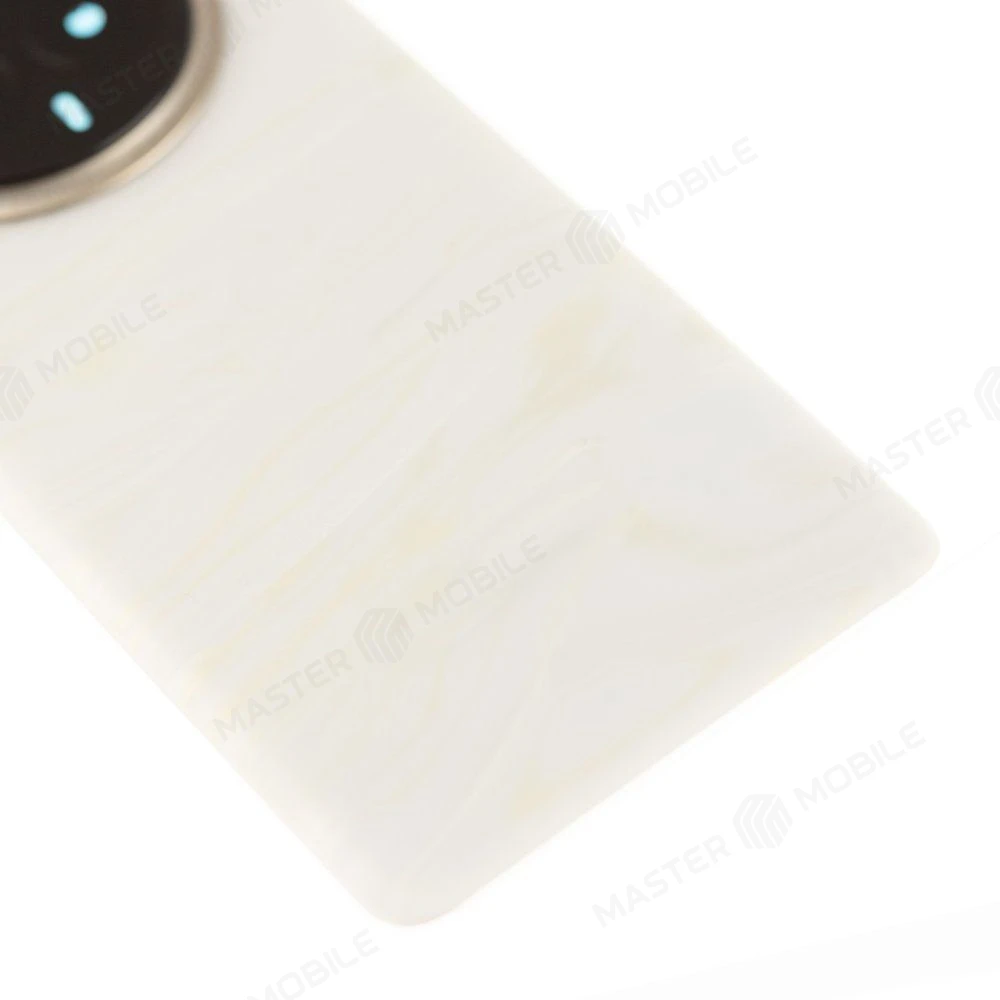 Задняя крышка для Realme 14 Pro (RMX5056) (белый) (в сборе со стеклом камеры) (ORIG100) фото №4