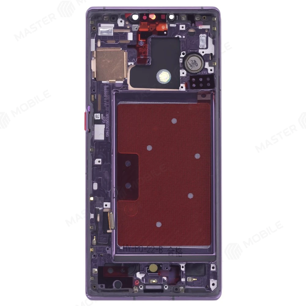 Дисплей для Huawei Mate 30 Pro (LIO-L09) + тачскрин (фиолетовый) (в рамке) (OLED) фото №2