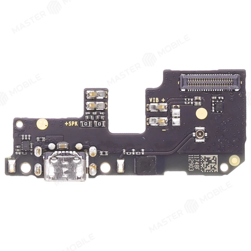 Нижняя плата для Xiaomi Redmi 5 Plus (MEG7) с комп. + разъем зарядки + микрофон (ORIG100)  фото №1