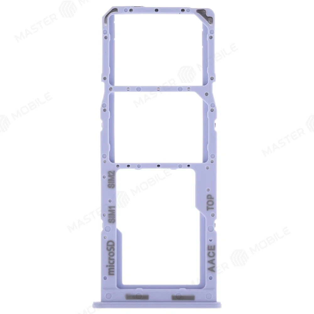 Держатель сим-карты для Samsung A135 Galaxy A13 (голубой) фото №1