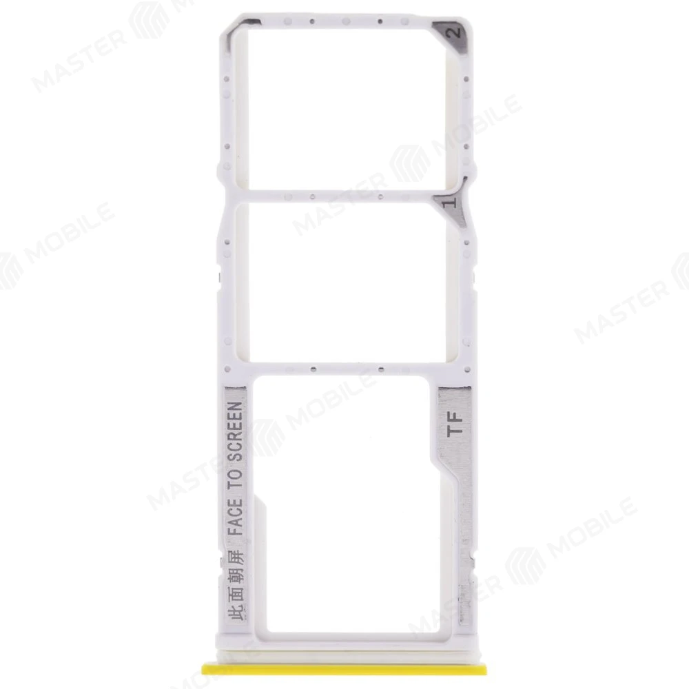 Держатель сим-карты для Xiaomi Poco M4 Pro 4G (2201117PG) (желтый) фото №1