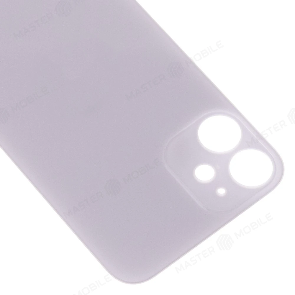 Задняя крышка для Apple iPhone 12 mini (белый) (с широким отверстием) (Premium) фото №3