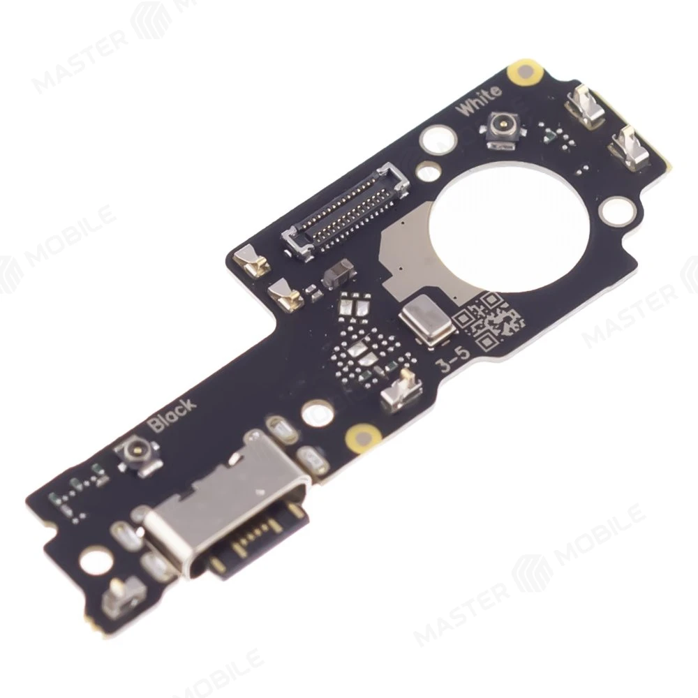 Нижняя плата для Xiaomi Redmi Note 11E (22041219C) с комп. + разъем зарядки + микрофон  фото №3