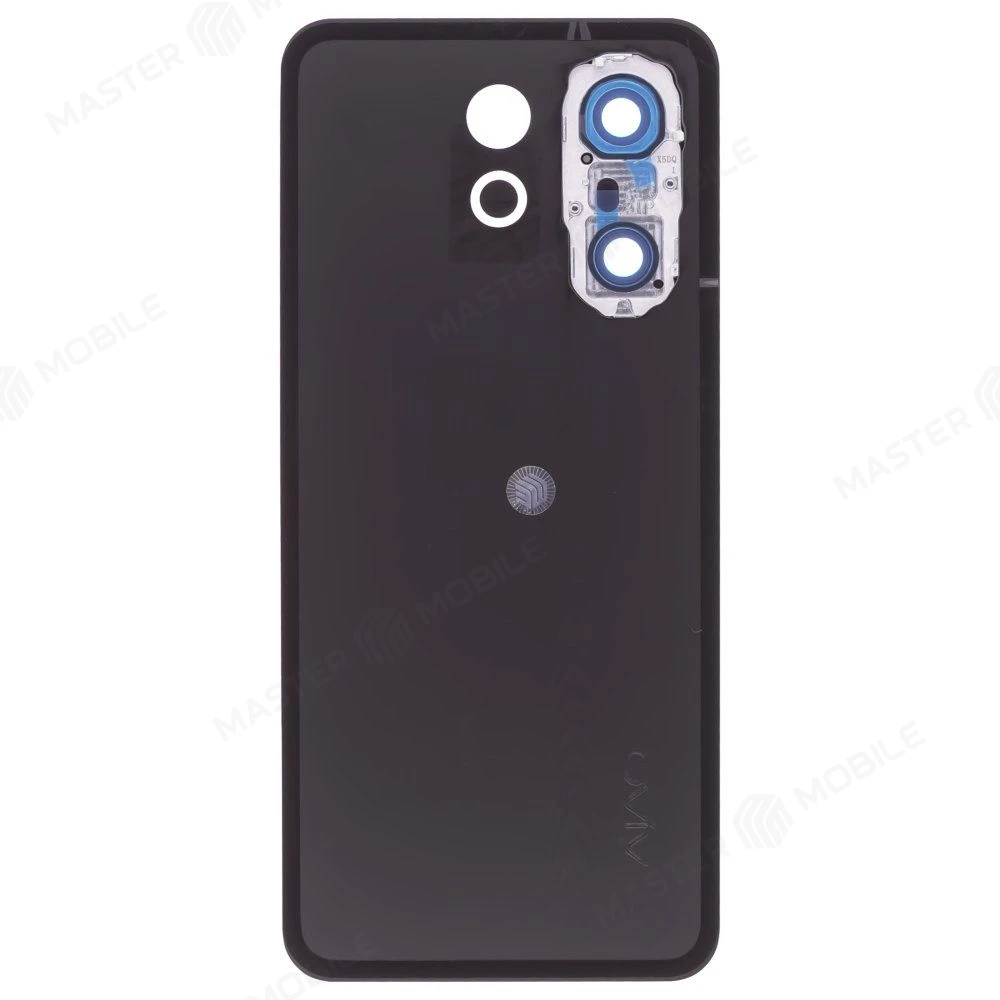 Задняя крышка для Vivo S30 (V2464A) (черный) (в сборе со стеклом камеры) фото №2