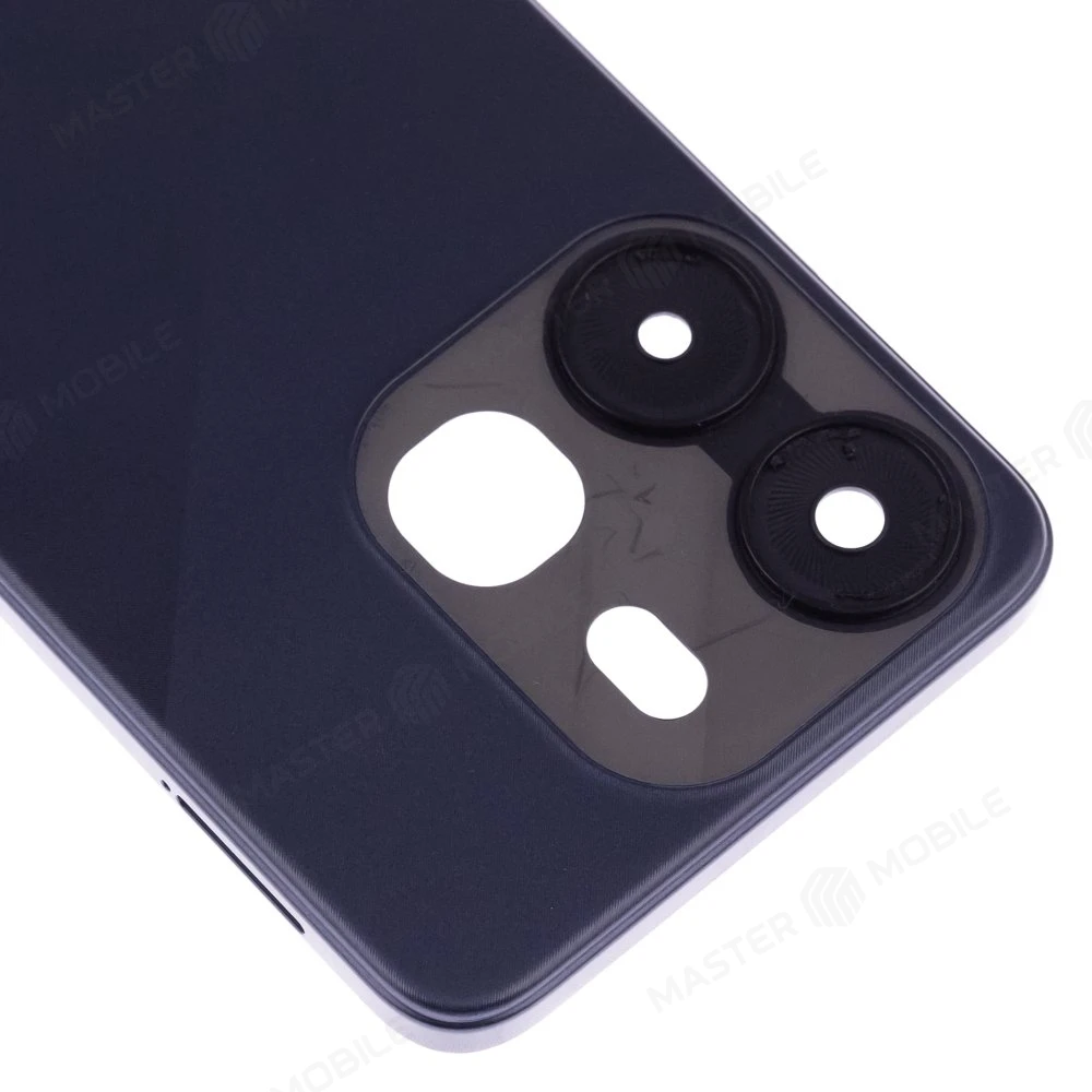 Задняя крышка для Tecno Spark GO 2023 (BF7) (черный) фото №3