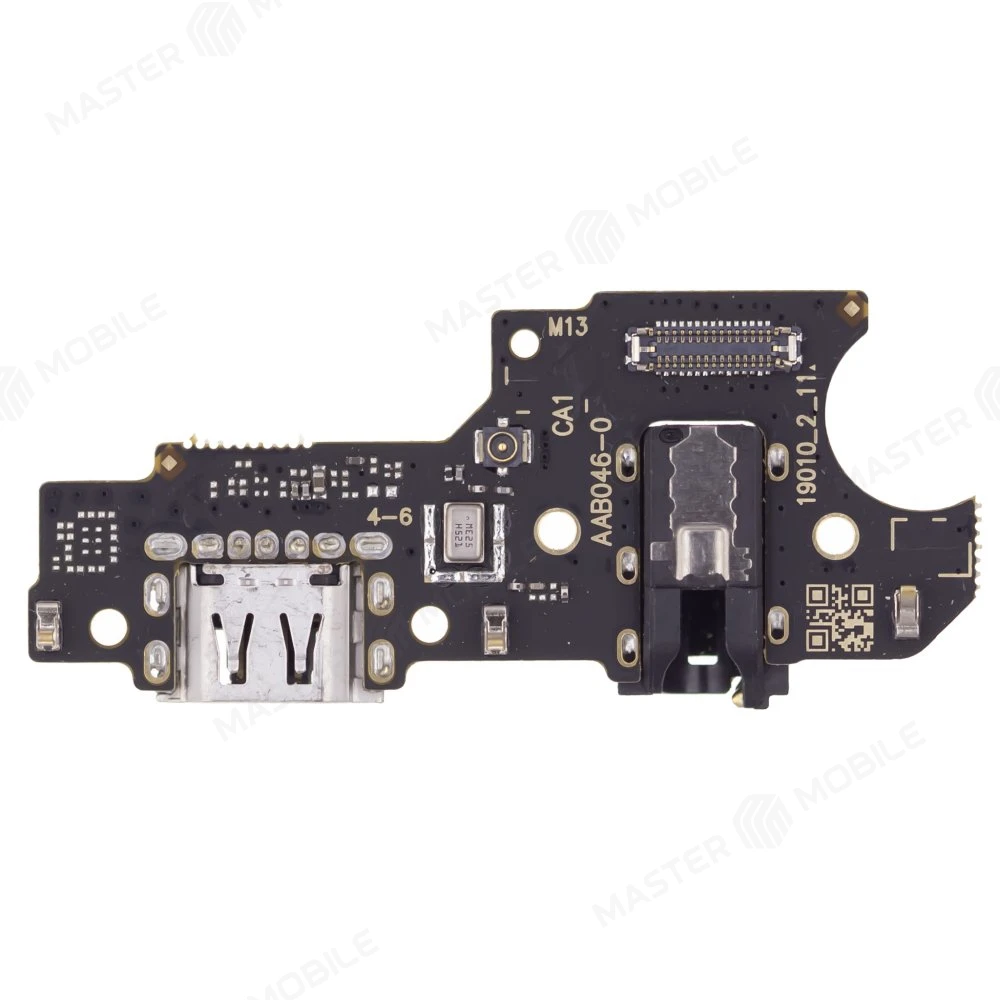 Нижняя плата для Realme C21Y (RMX3261/RMX3263) / C25Y (RMX3269) с комп. + разъем зарядки + микрофон фото №1