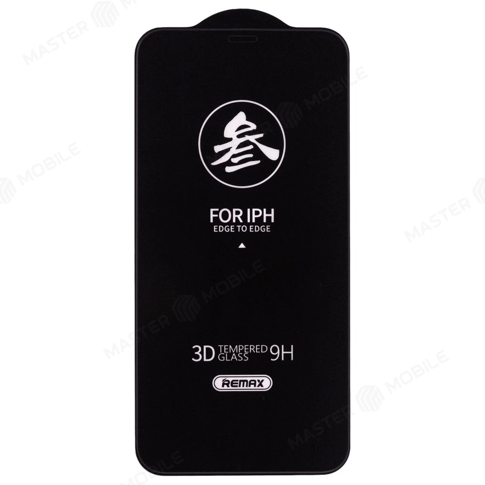 Защитное стекло Remax Medicine Glass GL-27 для Apple iPhone 12 Pro Max (антишпион) (черный) фото №3