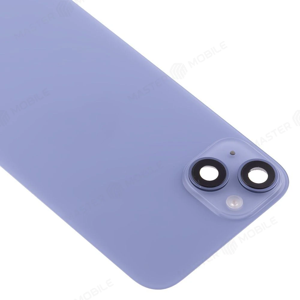 Задняя крышка для Apple iPhone 14 Plus (голубой) (в сборе) (ORIG100) (Снятый) (возможен дефект ЛКП) фото №3