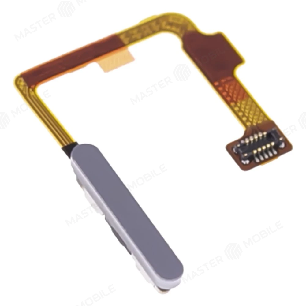 Шлейф для Xiaomi Black Shark 4 (SHARK PRS-H0) / 4 Pro (SHARK PAR-H0) с комп. + сканер отпечатка пальца (серый)  фото №3