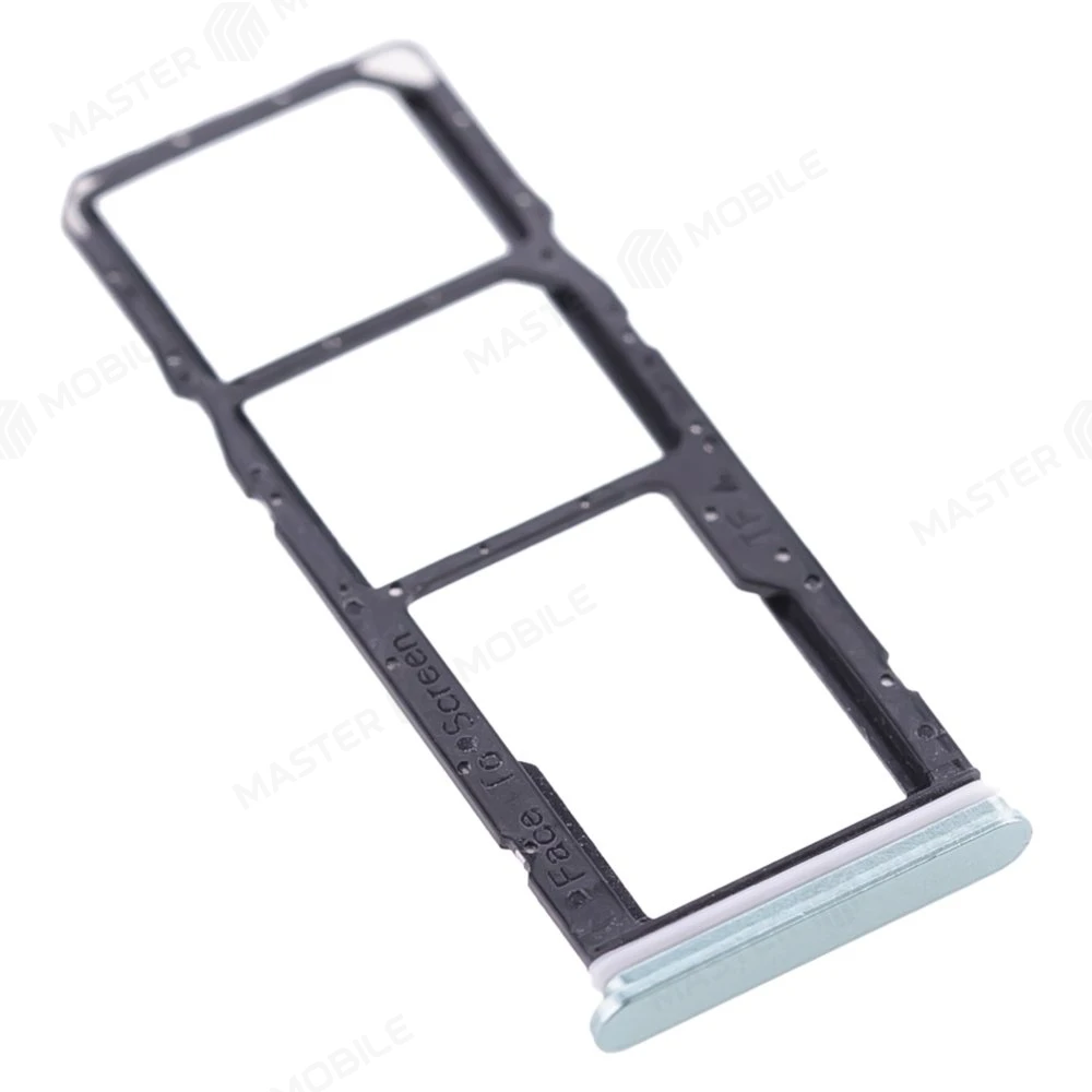 Держатель сим-карты для Realme C55 (RMX3710) (зеленый) фото №3