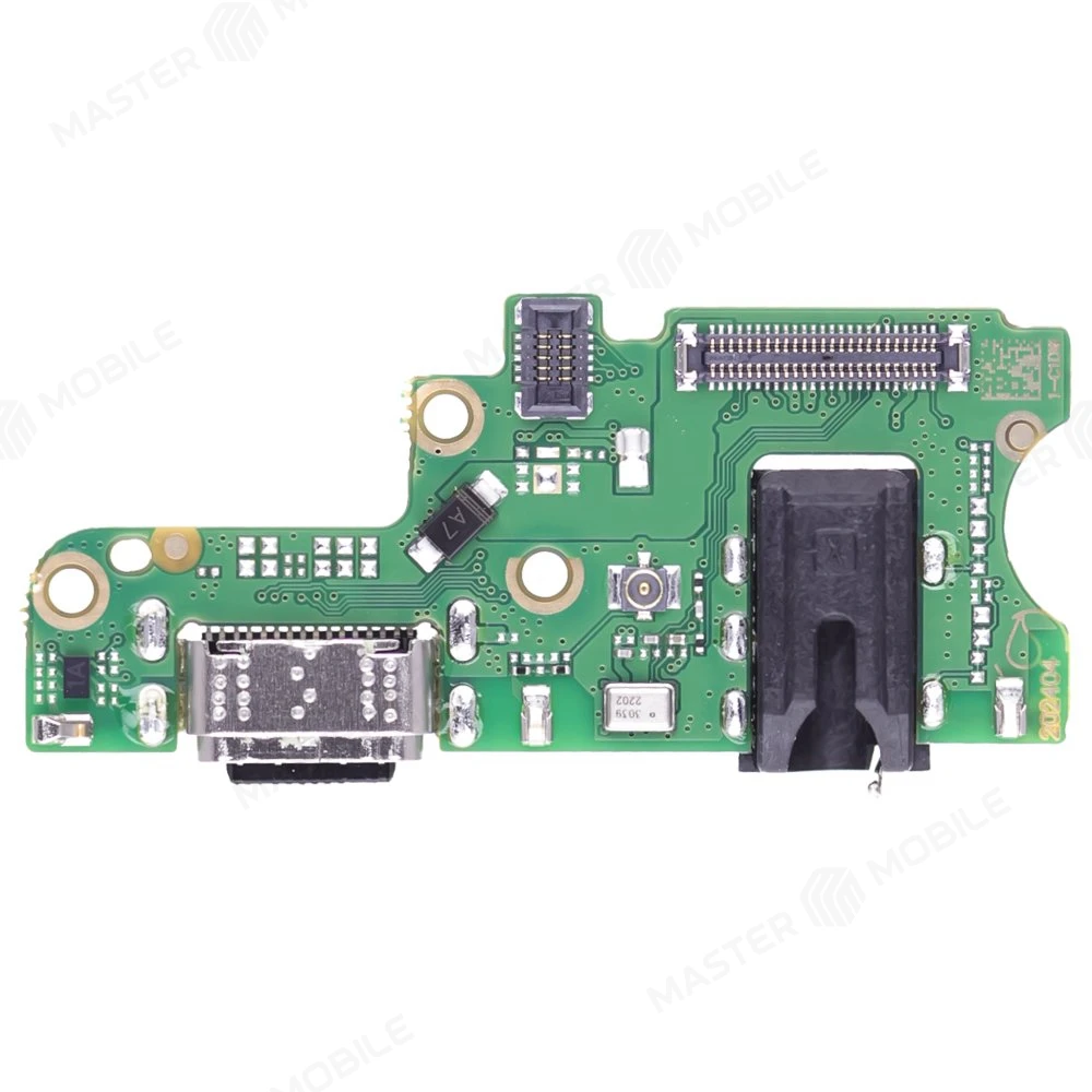 Нижняя плата для Tecno Pova 6 4G (LI7) с комп. + разъем зарядки + разъем гарнитуры + микрофон  фото №1